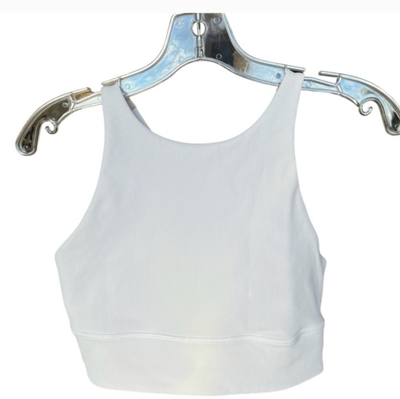 Lululemon | 2022 Energy High-Neck Longline Ribbed Bra Medium Support B-D Cup - Picture 4 of 6